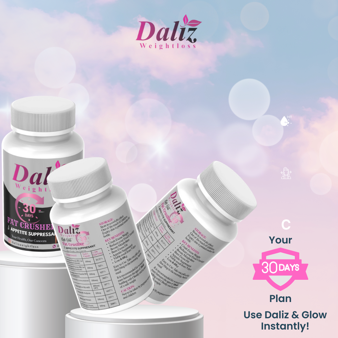 Fat Crusher Capsules || Appetite Control & Weight Loss || Herbs by Daliz