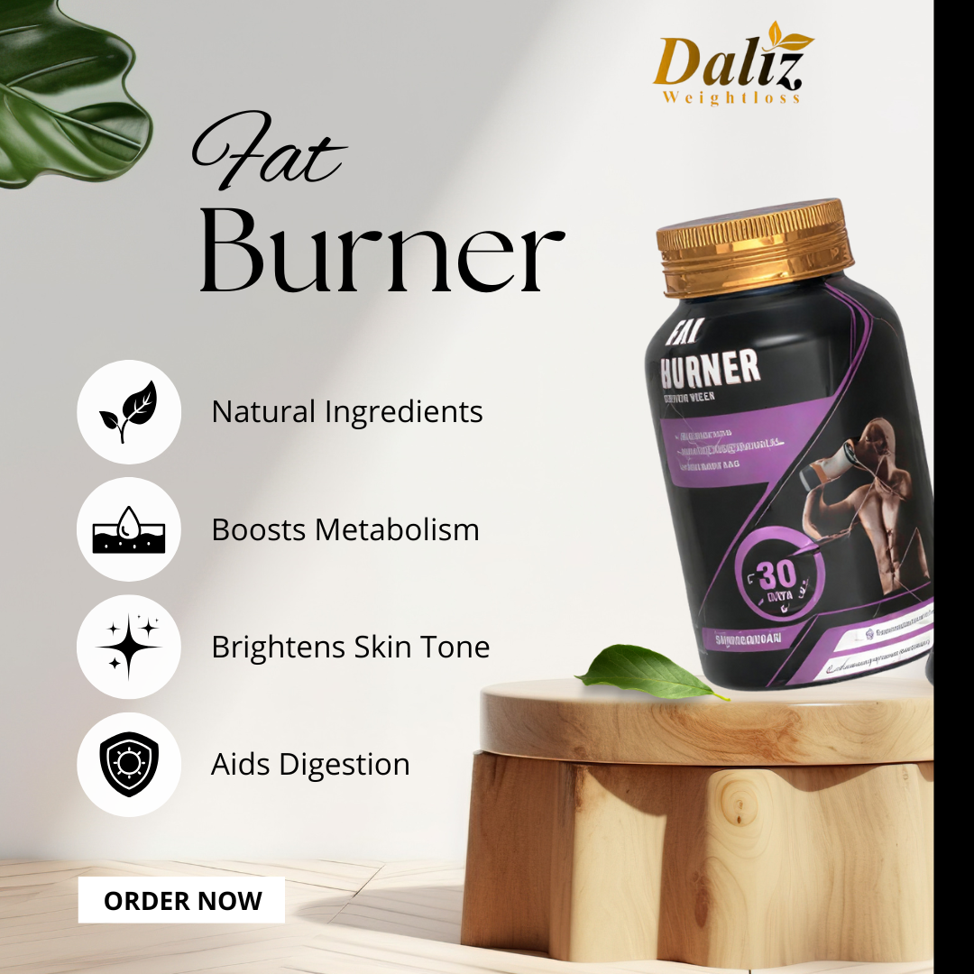 Fat burner & Detox pills (30 days)