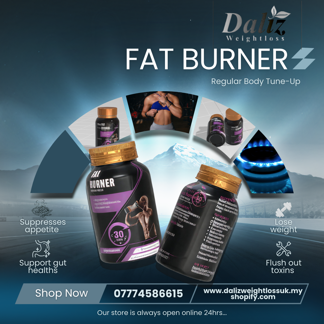 Fat burner & Detox pills (30 days)