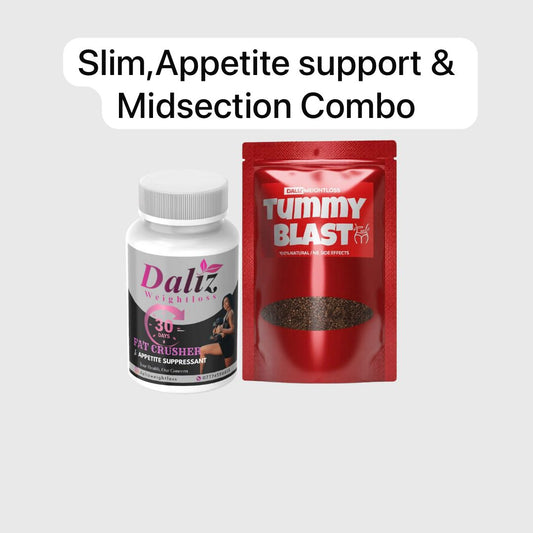 Slim, Appetite Support & Midsection Combo