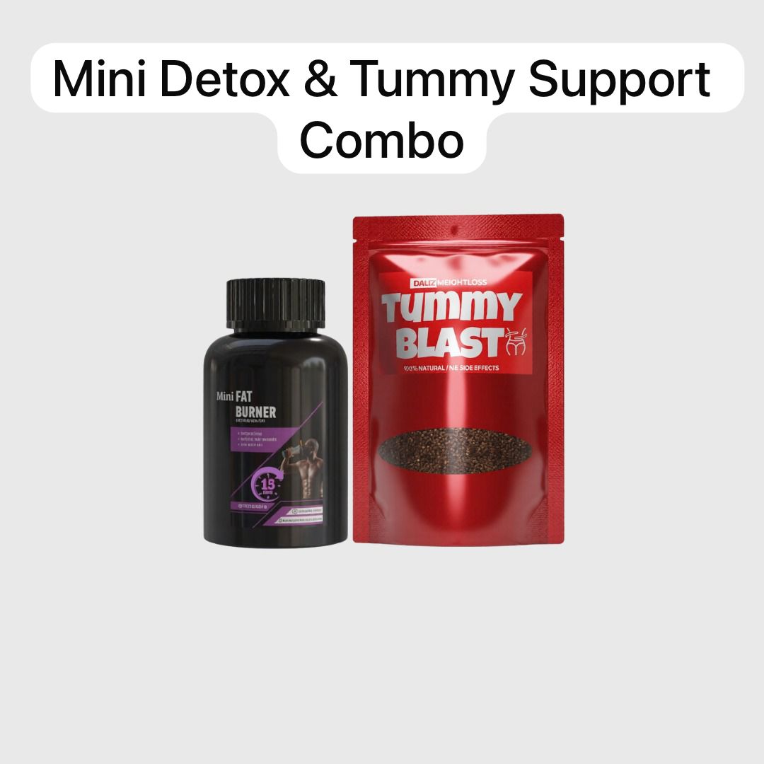 Mini Detox & Tummy Support Combo
